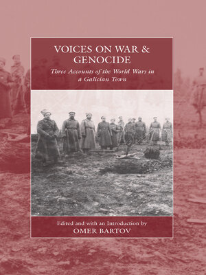 cover image of Voices on War and Genocide